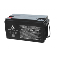 VRLA AGM akumulators AP12-120 12V 120Ah, bez apkopes